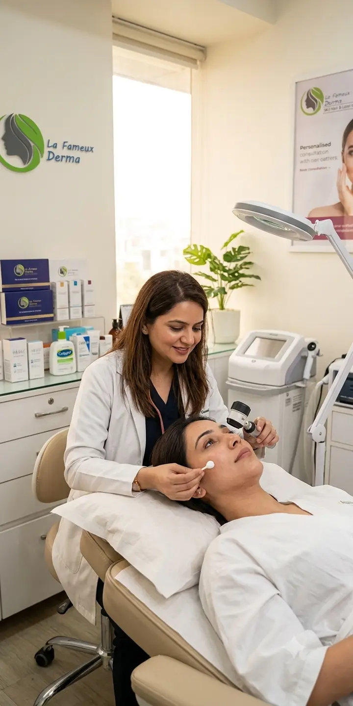 Consultation at La Fameux Derma Clinic